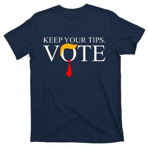 Keep Your Tips Vote Trump 2024 Im Voting Convicted Felon T-Shirt