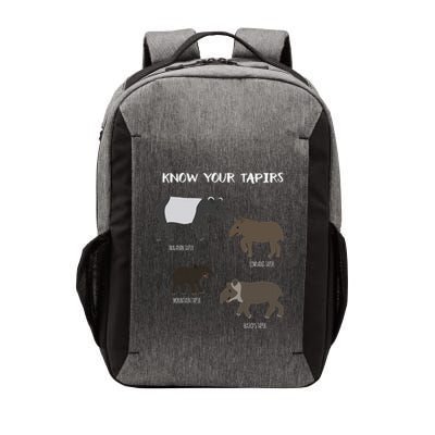 Know Your Tapirs Funny Tapir Animal Educational Vector Backpack