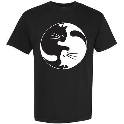 Kawaki Ying Yang Cat Garment-Dyed Heavyweight T-Shirt