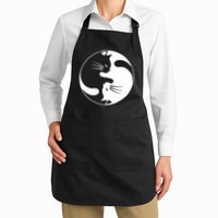Kawaki Ying Yang Cat Apron