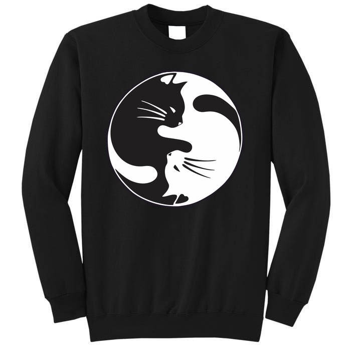 Kawaki Ying Yang Cat Sweatshirt