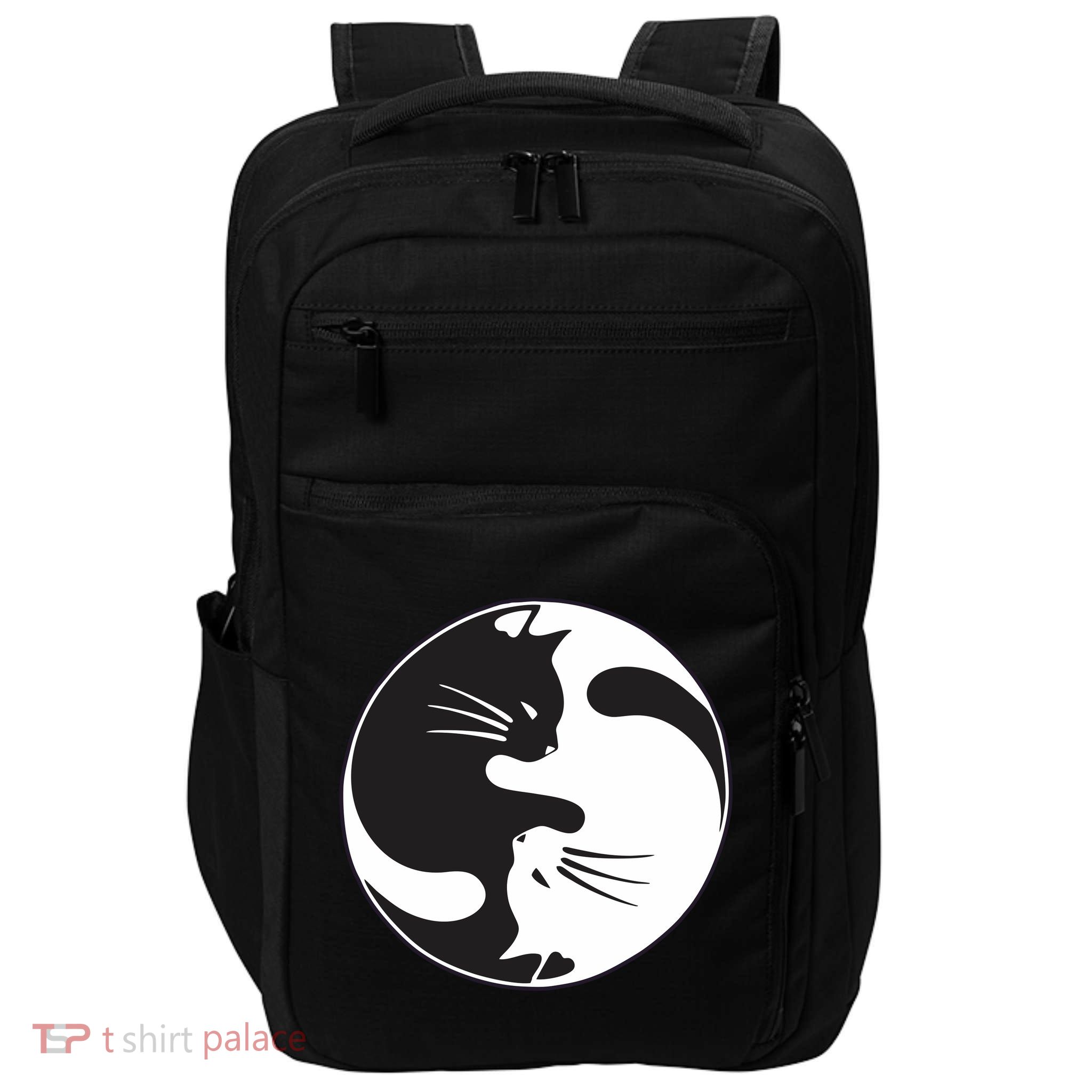 Kawaki Ying Yang Cat Impact Tech Backpack