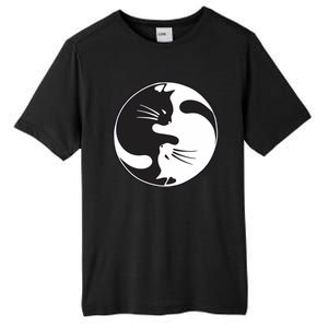 Kawaki Ying Yang Cat Tall Fusion ChromaSoft Performance T-Shirt