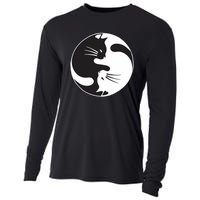 Kawaki Ying Yang Cat Cooling Performance Long Sleeve Crew