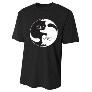 Kawaki Ying Yang Cat Performance Sprint T-Shirt