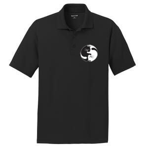 Kawaki Ying Yang Cat PosiCharge RacerMesh Polo