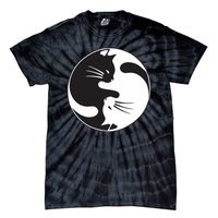 Kawaki Ying Yang Cat Tie-Dye T-Shirt