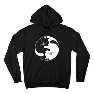 Kawaki Ying Yang Cat Tall Hoodie