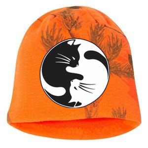 Kawaki Ying Yang Cat Kati - Camo Knit Beanie