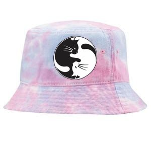 Kawaki Ying Yang Cat Tie-Dyed Bucket Hat