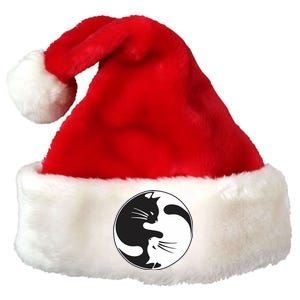 Kawaki Ying Yang Cat Premium Christmas Santa Hat