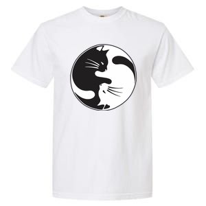 Kawaki Ying Yang Cat Garment-Dyed Heavyweight T-Shirt