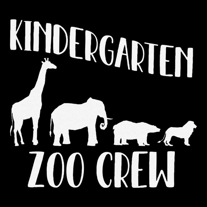 Kindergarten Zoo Crew Funny Circus Animal Lover Back School Flat Bill Trucker Hat