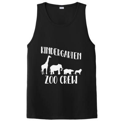 Kindergarten Zoo Crew Funny Circus Animal Lover Back School PosiCharge Competitor Tank
