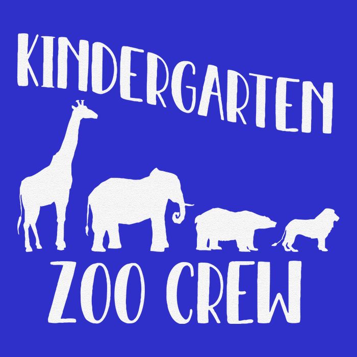 Kindergarten Zoo Crew Funny Circus Animal Lover Back School Bag