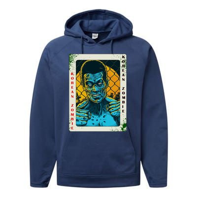 Korean Zombie Fan Art Lover Jung Chan Sung Performance Fleece Hoodie