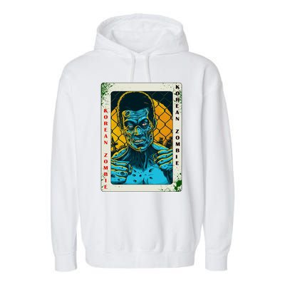 Korean Zombie Fan Art Lover Jung Chan Sung Garment-Dyed Fleece Hoodie