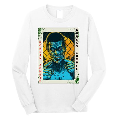 Korean Zombie Fan Art Lover Jung Chan Sung Long Sleeve Shirt