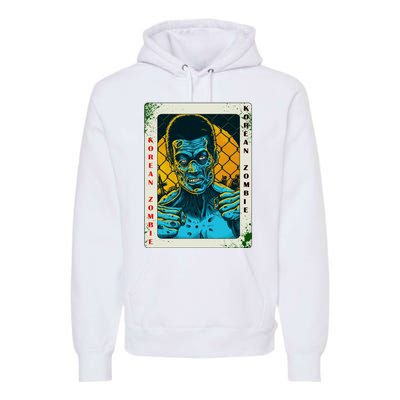 Korean Zombie Fan Art Lover Jung Chan Sung Premium Hoodie