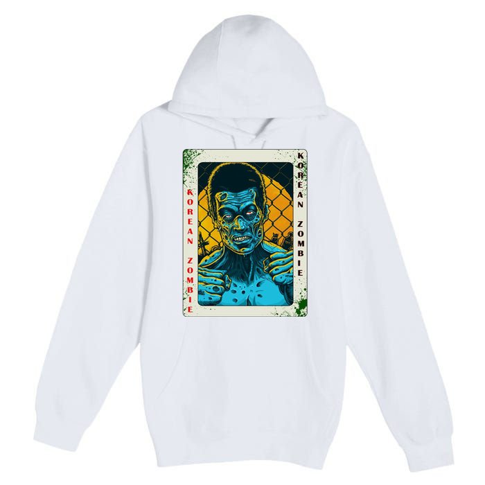 Korean Zombie Fan Art Lover Jung Chan Sung Premium Pullover Hoodie