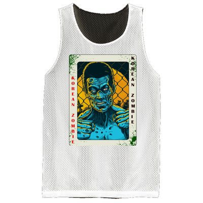 Korean Zombie Fan Art Lover Jung Chan Sung Mesh Reversible Basketball Jersey Tank