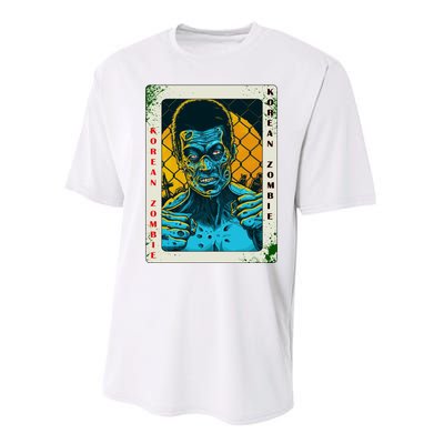 Korean Zombie Fan Art Lover Jung Chan Sung Performance Sprint T-Shirt