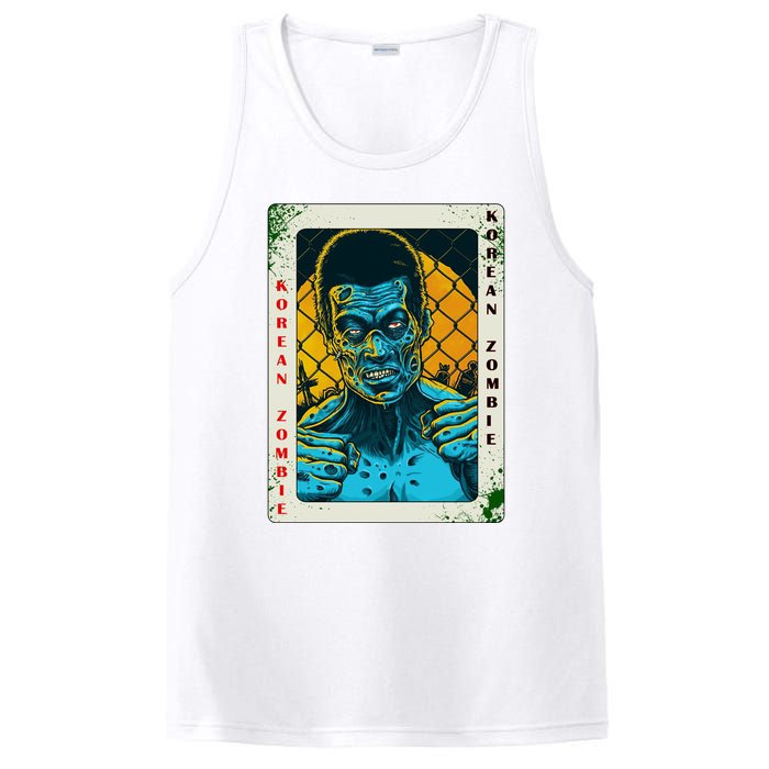 Korean Zombie Fan Art Lover Jung Chan Sung PosiCharge Competitor Tank