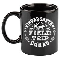 Kindergarten Zoo Field Trip Squad Teacher Student 11oz C Handle Ceramic Mug
