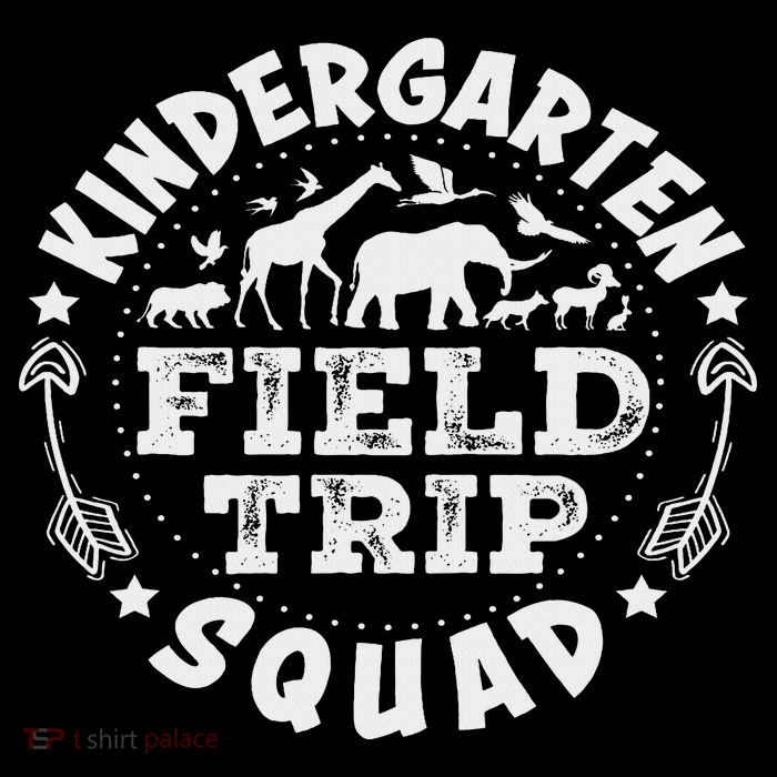 Kindergarten Zoo Field Trip Squad Teacher Student Kids T-Shirt