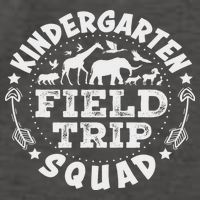 Kindergarten Zoo Field Trip Squad Teacher Student Vector Backpack