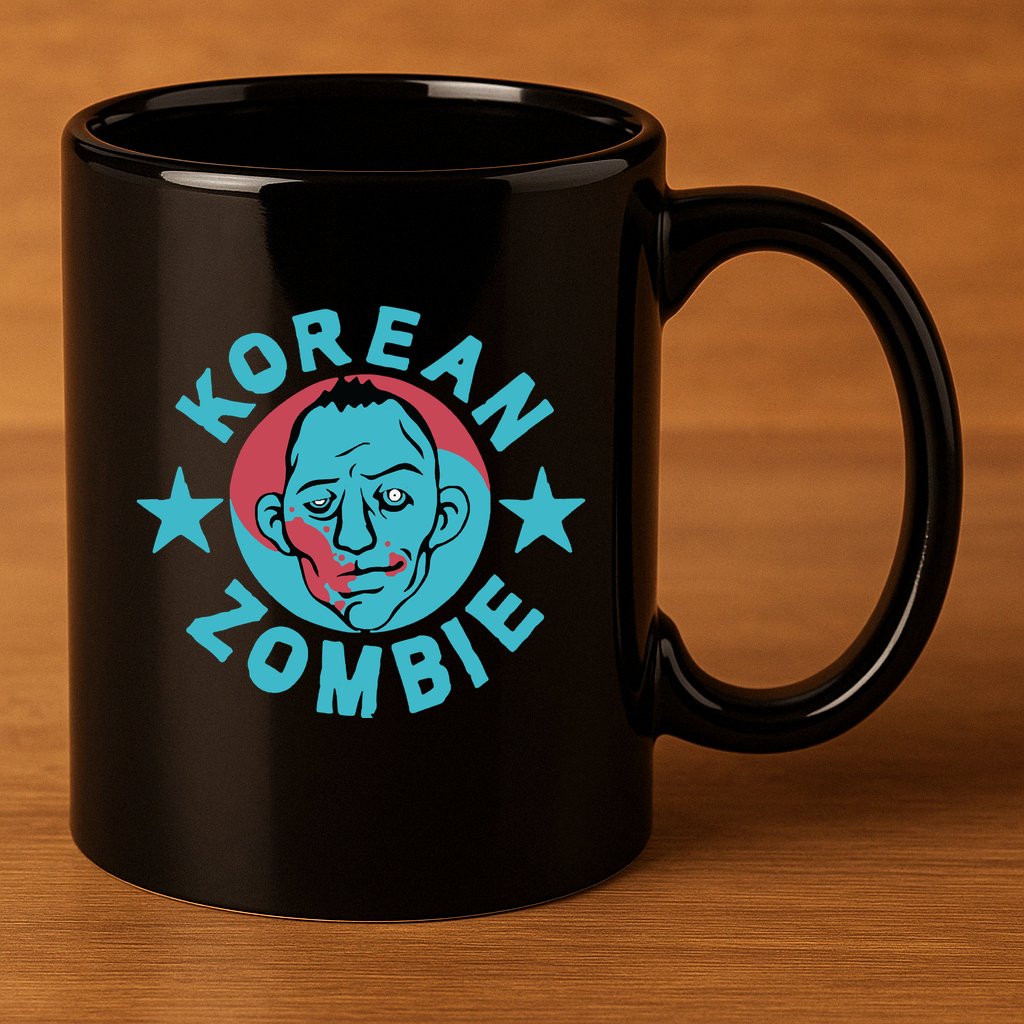 Korean Zombie 11oz C Handle Ceramic Mug