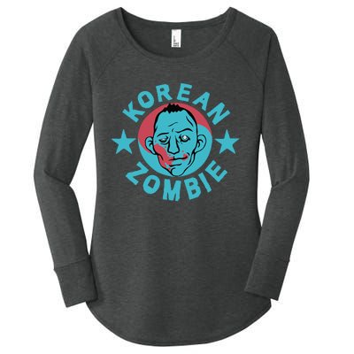 Korean Zombie Women's Perfect Tri Tunic Long Sleeve Shirt