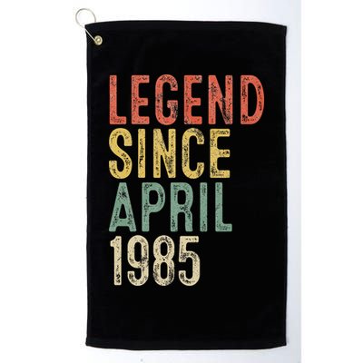 Legend 1985 40th Birthday Gifts For Women 40 Year Old Golf Towel