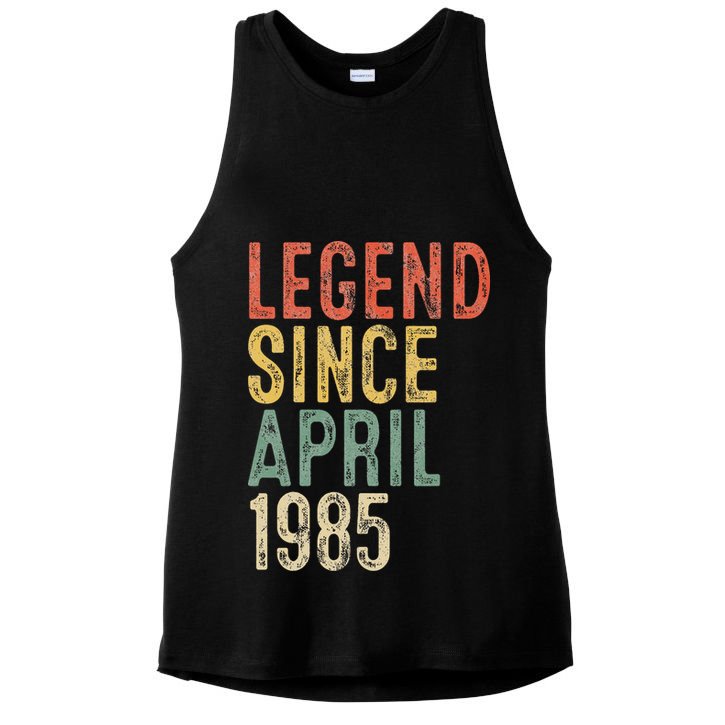 Legend 1985 40th Birthday Gifts For Women 40 Year Old Gift Ladies PosiCharge Tri-Blend Wicking Tank
