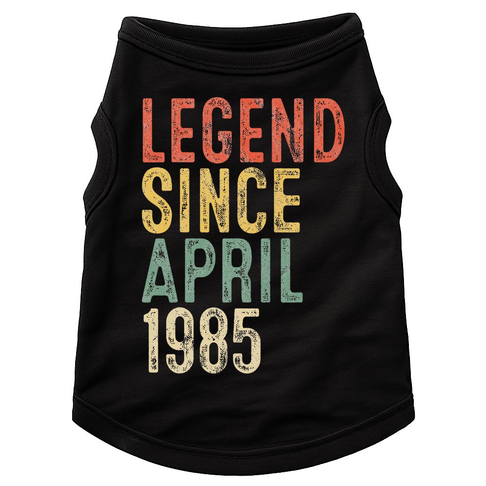 Legend 1985 40th Birthday Gifts For Women 40 Year Old Gift Doggie Tank