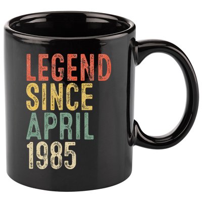 Legend 1985 40th Birthday Gifts For Women 40 Year Old Gift 11oz C Handle Ceramic Mug