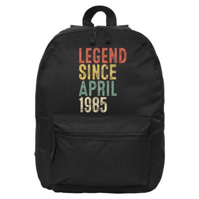 Legend 1985 40th Birthday Gifts For Women 40 Year Old Gift 16 in Basic Backpack