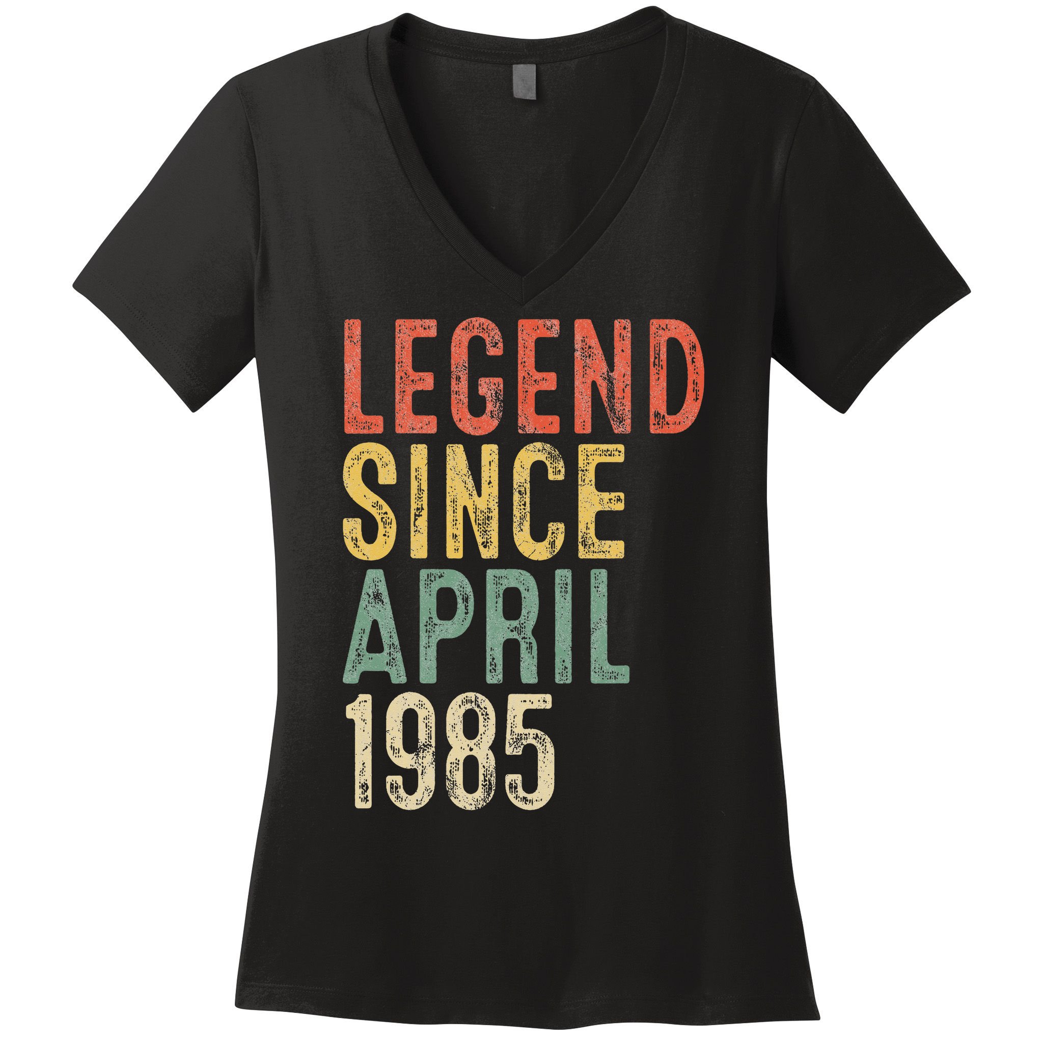 Legend 1985 40th Birthday Gifts For Women 40 Year Old Gift Women's V-Neck T-Shirt