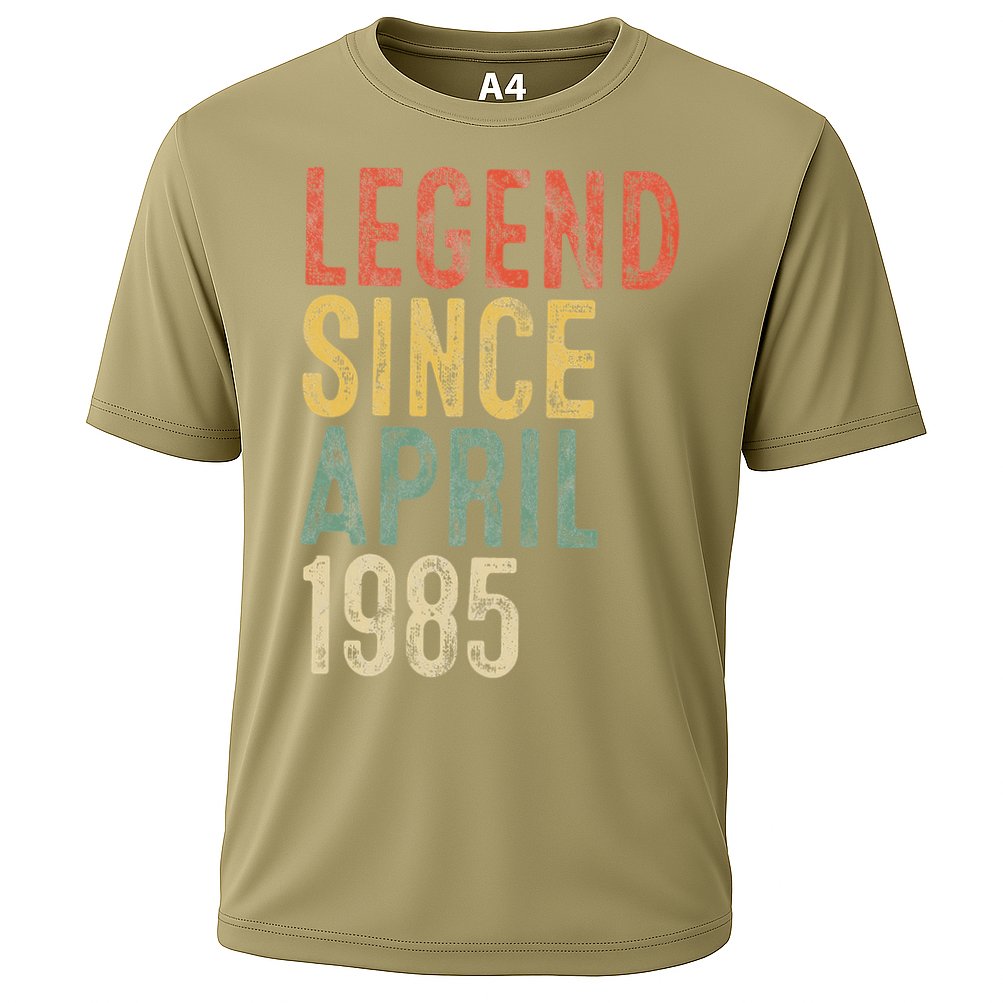 Legend 1985 40th Birthday Gifts For Women 40 Year Old Gift Cooling Performance Crew T-Shirt