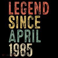 Legend 1985 40th Birthday Gifts For Women 40 Year Old Funny Women's V-Neck T-Shirt