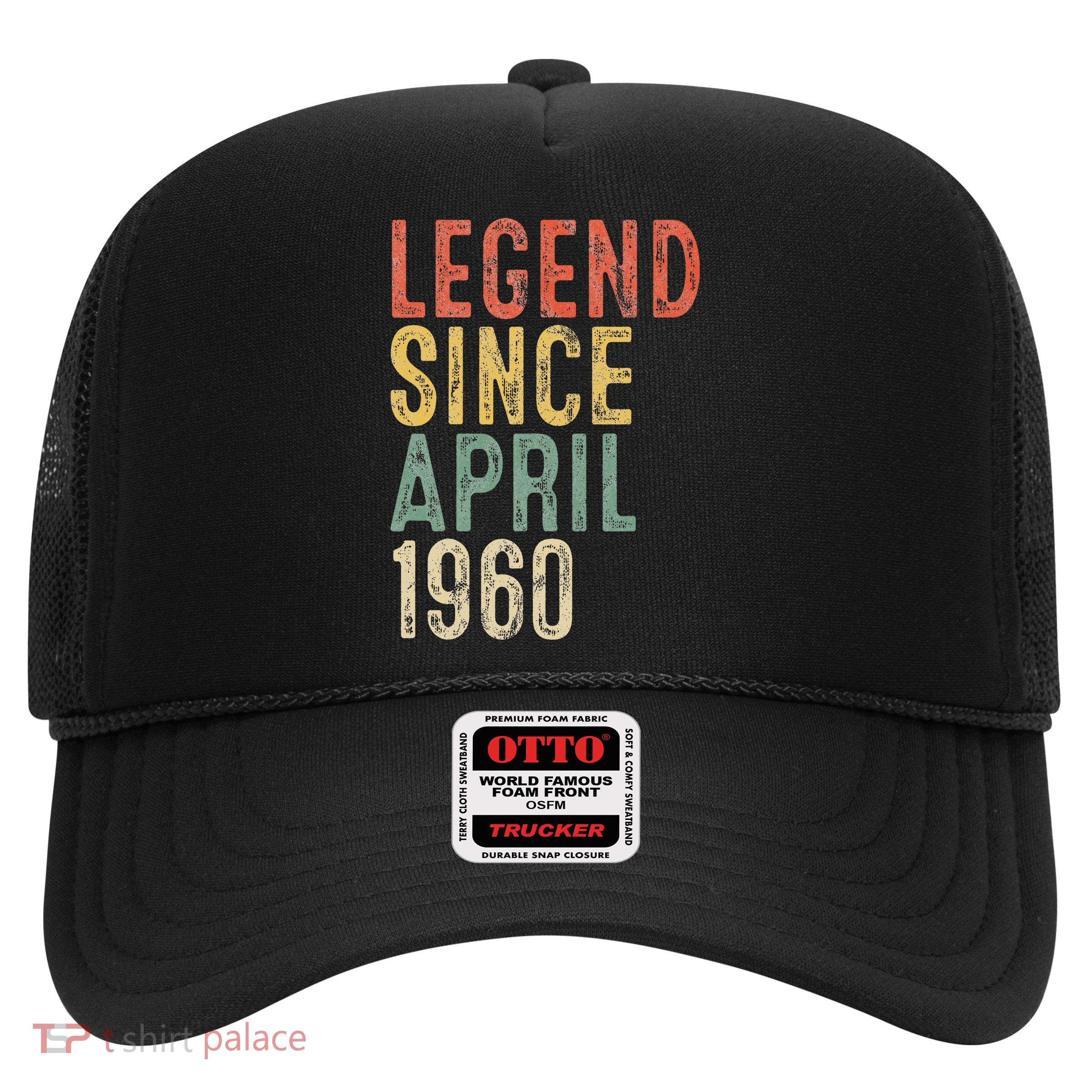 Legend 1960 65th Birthday Gifts For Women 65 Year Old Gift Trucker Hat