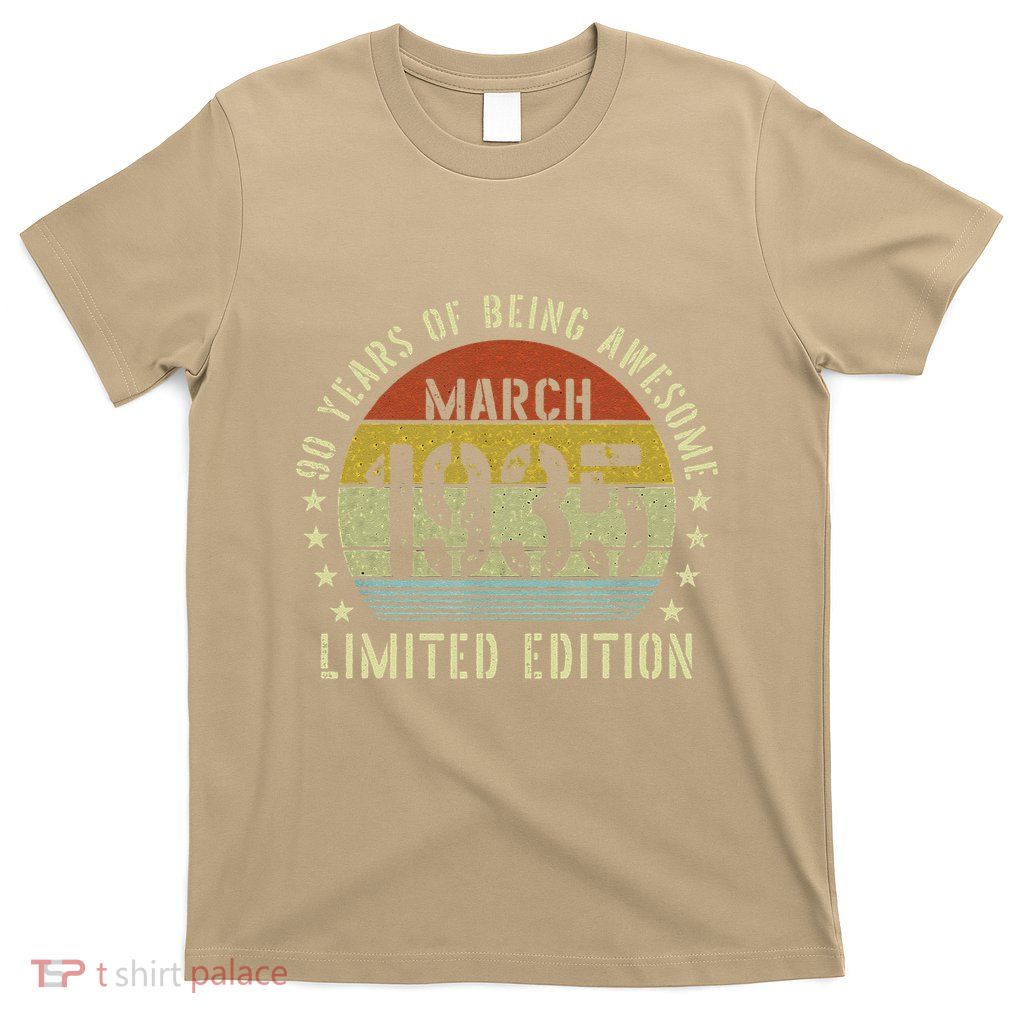 Legend 1935 90th Birthday Gifts For 90 Year Old T-Shirt