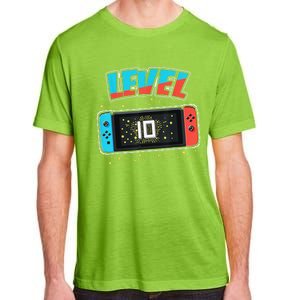 Level 10 Birthday 10 Years Old Video Games Gift Adult ChromaSoft Performance T-Shirt