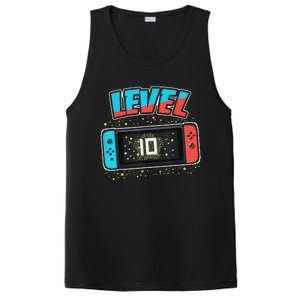 Level 10 Birthday 10 Years Old Video Games Gift PosiCharge Competitor Tank