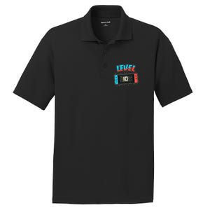 Level 10 Birthday 10 Years Old Video Games Gift PosiCharge RacerMesh Polo