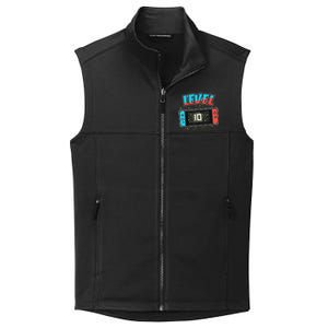 Level 10 Birthday 10 Years Old Video Games Gift Collective Smooth Fleece Vest