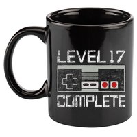 Level 17 Complete 17 Year 17th Wedding Anniversary 11oz C Handle Ceramic Mug