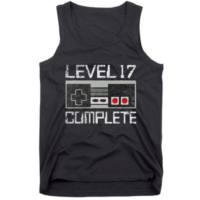 Level 17 Complete 17 Year 17th Wedding Anniversary Tank Top