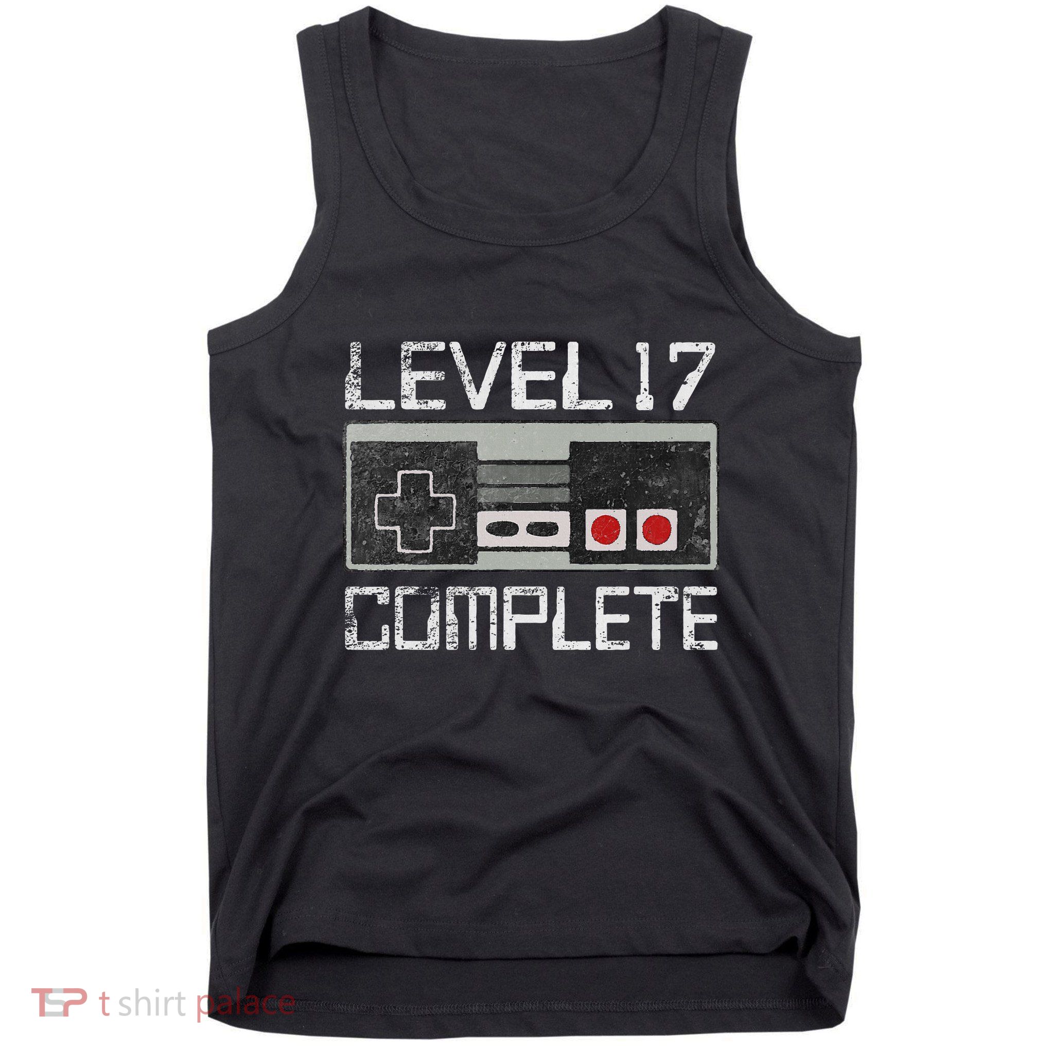 Level 17 Complete 17 Year 17th Wedding Anniversary Tank Top