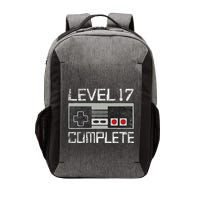 Level 17 Complete 17 Year 17th Wedding Anniversary Vector Backpack